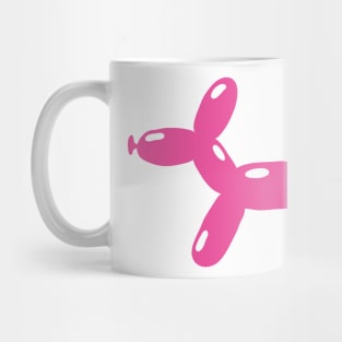 Pink Balloon Dog Mug